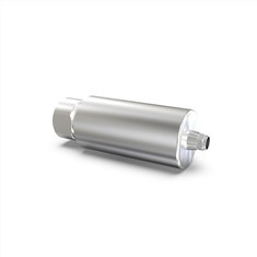 事前にフライス盤のアバットメントブランク